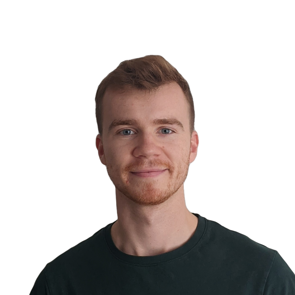 A headshot of Linus